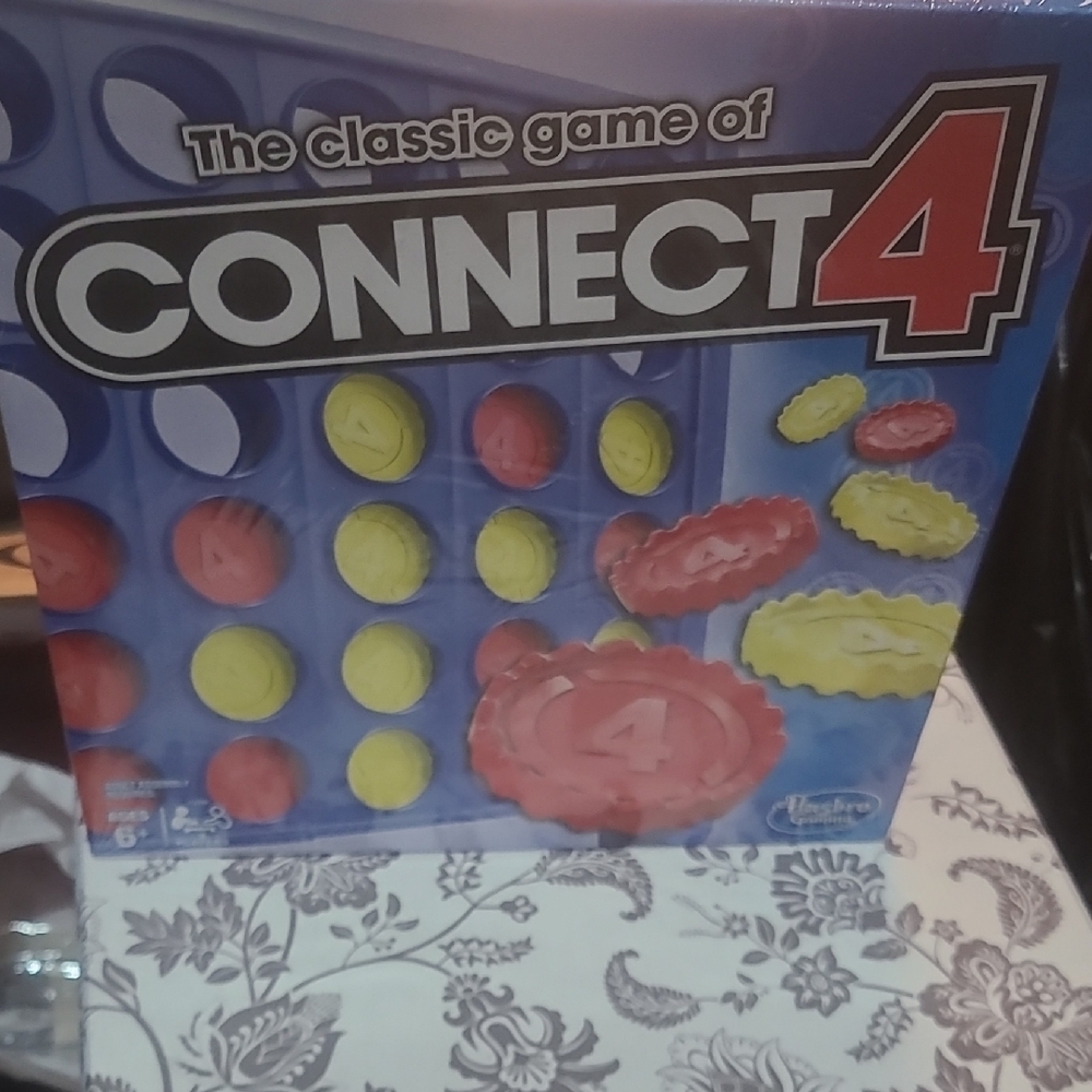 Hasbro Connect 4 with Red and Yellow Discs